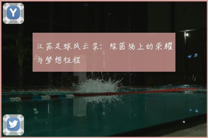 江苏足球风云录：绿茵场上的荣耀与梦想征程