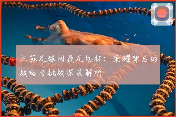 江苏足球问鼎足协杯：荣耀背后的战略与挑战深度解析